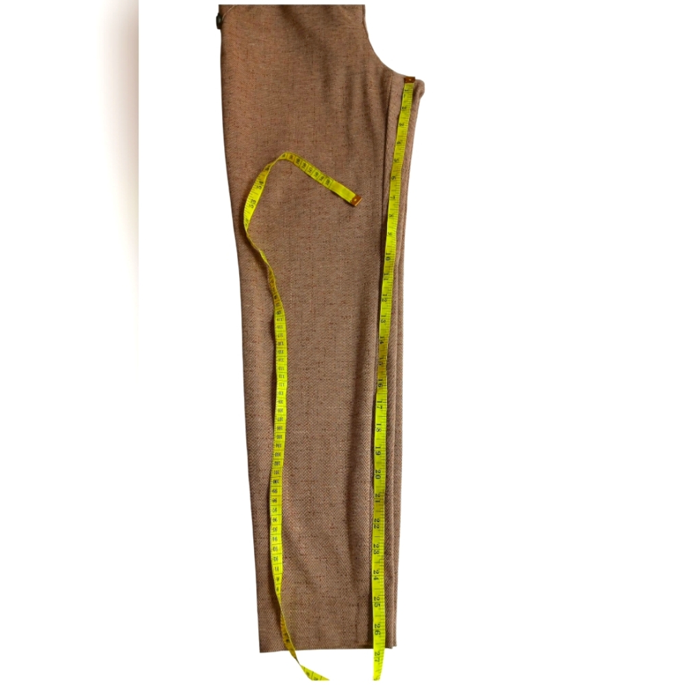 Express Women's Brown Skinny Mid Rise Ankle Trousers-Size 4 EUC - Picture 4 of 5